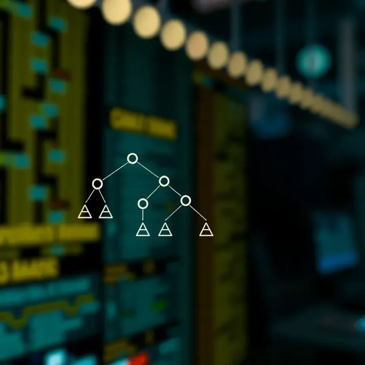Binary Search Tree Structure and Node Relationships Diagram illustrating the basic structure and node connections within a binary search tree