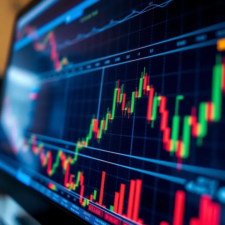 Price Movements and Trading Signals in Binary Markets Chart displaying price movements and options trading signals relevant to binary trading in Pakistan