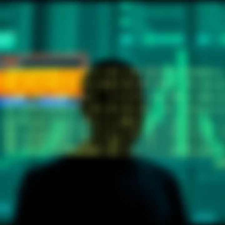 Diagram illustrating ASCII characters converted into their binary equivalents