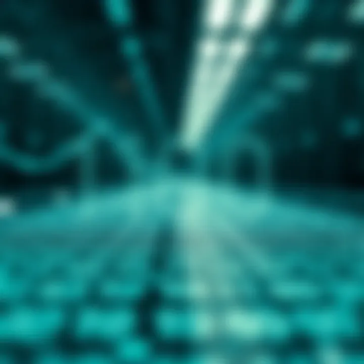 Illustration depicting the role of binary numbers in digital computing systems