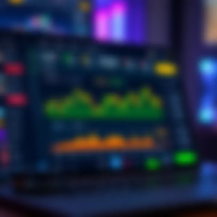 User-friendly crypto trading app dashboard showing market trends and fee overview