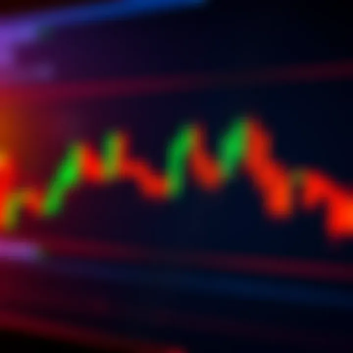 Example of a bullish engulfing candlestick pattern on a trading chart showing upward price momentum