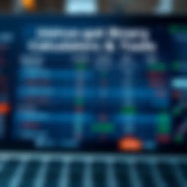 Comparison chart of popular online binary calculator tools highlighting features and usability