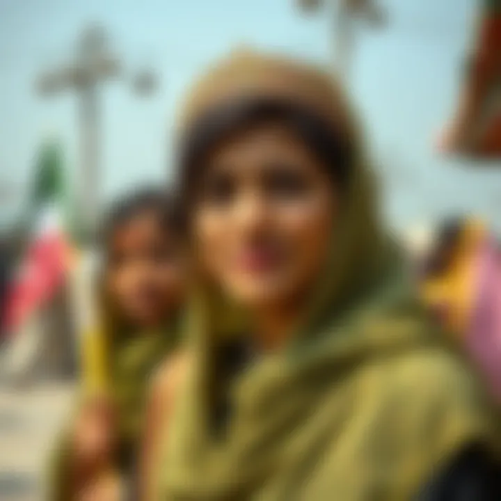 Cultural symbols of Pakistan highlighting inclusion and awareness of non-binary identities