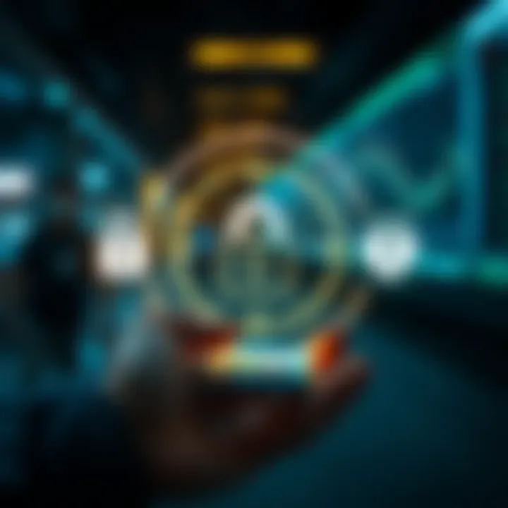 Safe and secure mobile trading with encryption and data protection icons