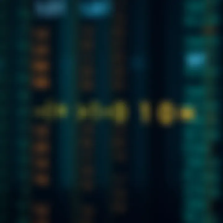 Diagram illustrating example of binary addition with carry operations