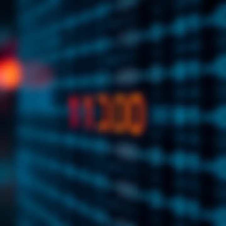Diagram illustrating binary addition with carry-over using one and zero digits