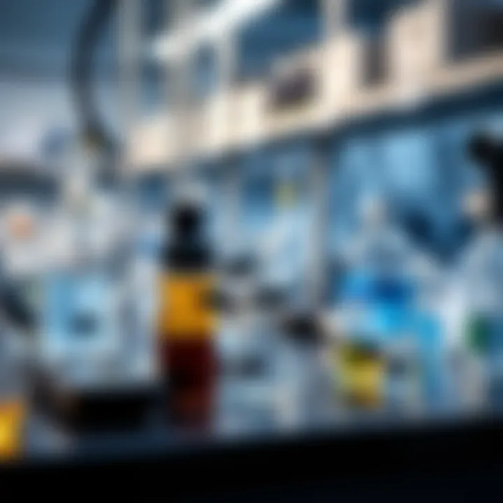 Illustration of laboratory equipment used for synthesizing binary hydrogen compounds