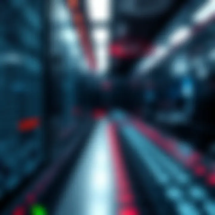 Graphic illustrating the role of binary numbers in modern computing technology and data storage