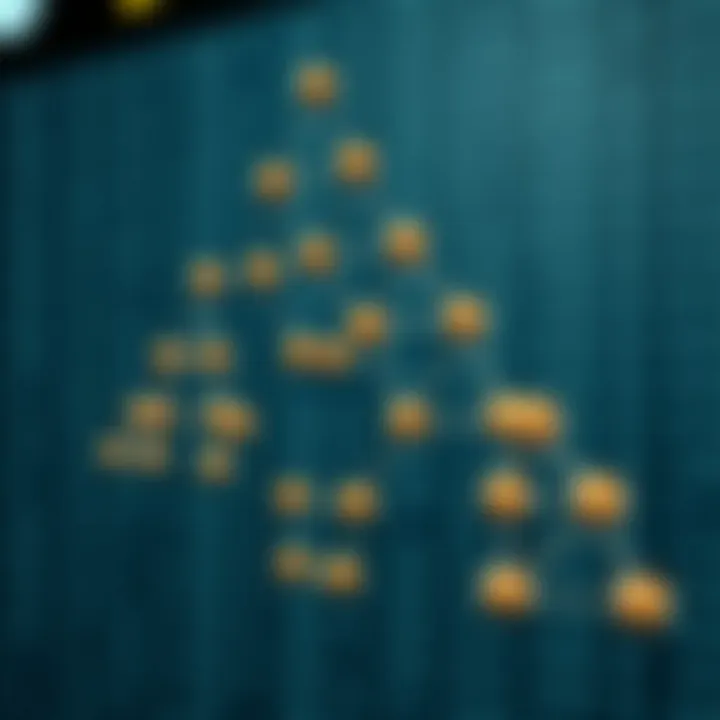 Visualization of node deletion cases in a binary search tree demonstrating different scenarios