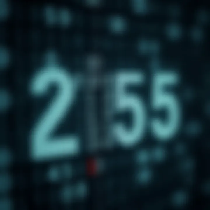 Binary digit positions highlighting all bits set to one