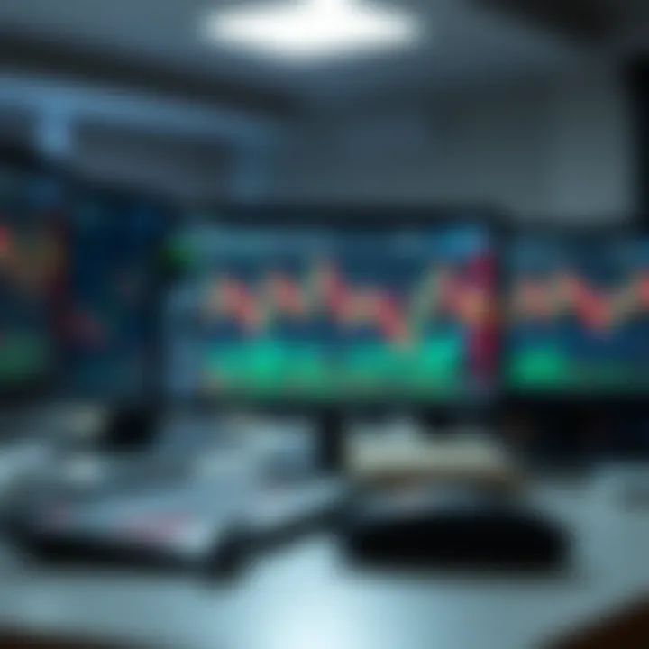 Digital tools and software interfaces used in forex trading for signal detection