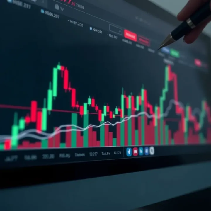 Example of bullish engulfing pattern highlighted within a trading candlestick chart for market analysis