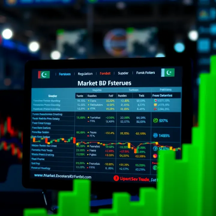 Evaluating Forex Brokers Based on Regulation, Fees, and Support in Pakistan A comparison chart highlighting key features of forex brokers regulated for Pakistan