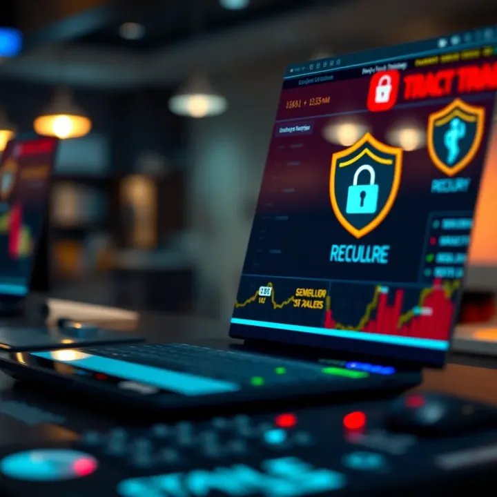 Leveraging Technology for Effective Compliance Risk Management Technology integration in compliance management showcasing digital security and regulatory icons