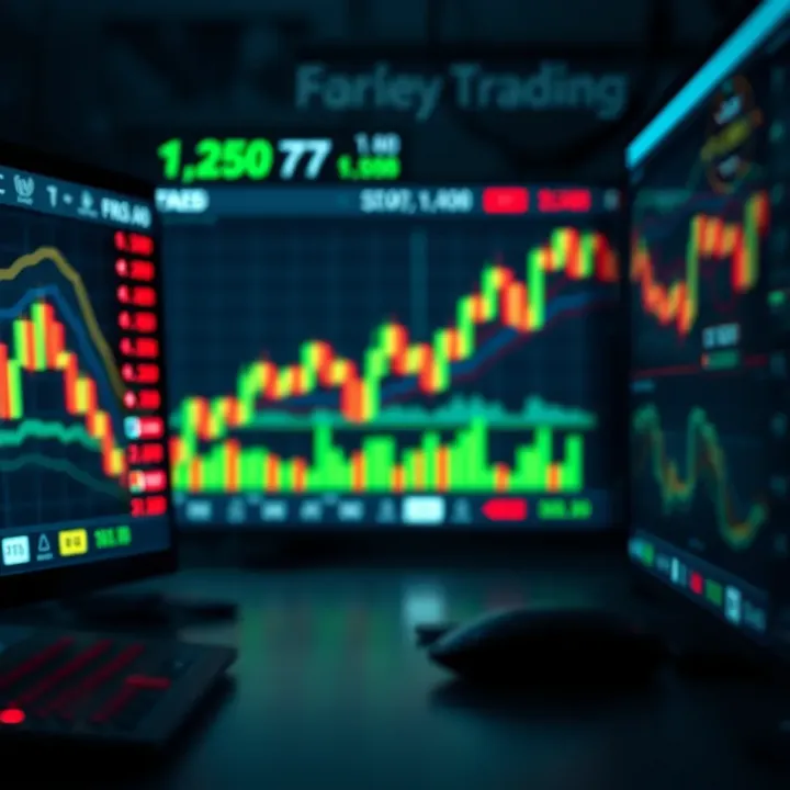Visual representation of risk management techniques in forex trading including stop loss and position sizing alongside currency trend charts
