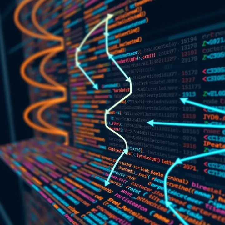 Code snippet demonstrating insertion, searching, and traversal operations in a Python binary search tree
