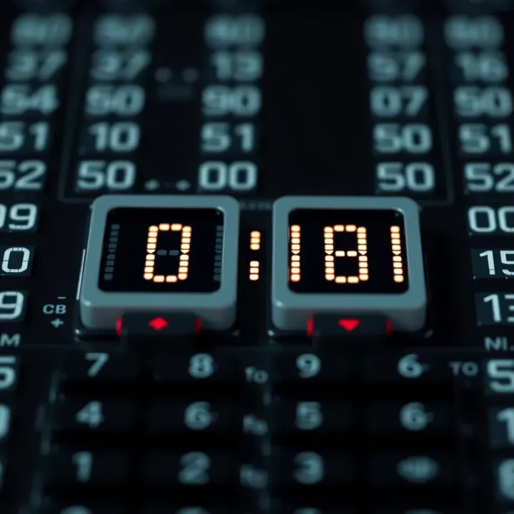 Illustration of binary addition showing two binary numbers and their sum with carries