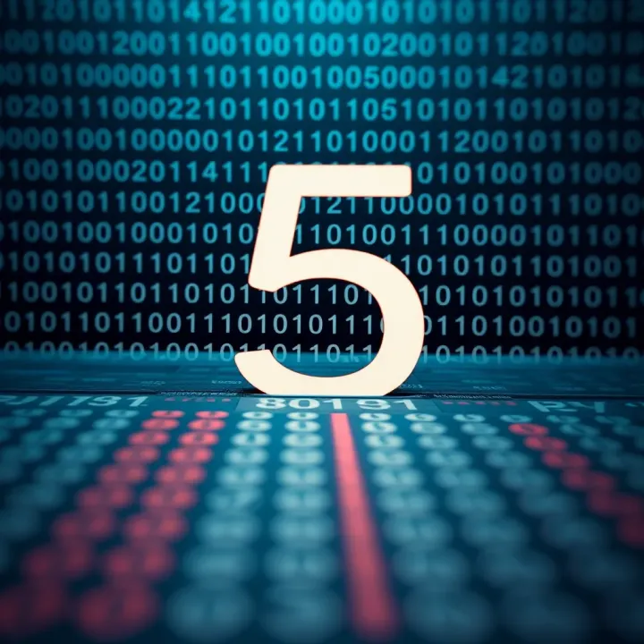 Binary Basics: How the Number Five is Represented