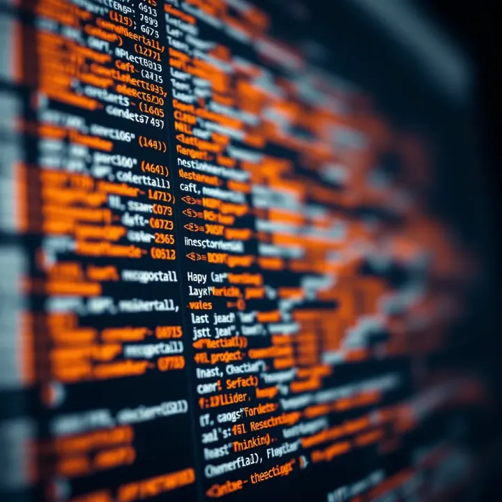 Code snippets demonstrating binary search implementation in Python and JavaScript