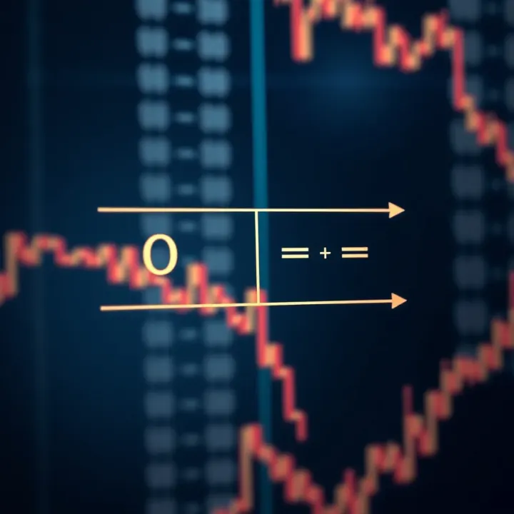 Diagram illustrating binary variables with two distinct values zero and one connected by arrows