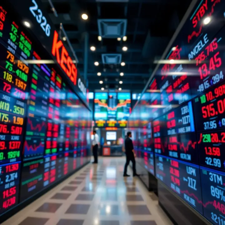 Global Currency Exchange Fluctuations Influenced by Forex Trading News Global currency exchange rates displayed on digital screens showing market fluctuations