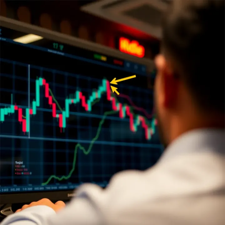 Head and Shoulders Pattern for Trend Reversal Diagram of a head and shoulders pattern highlighting a trend reversal signal in trading