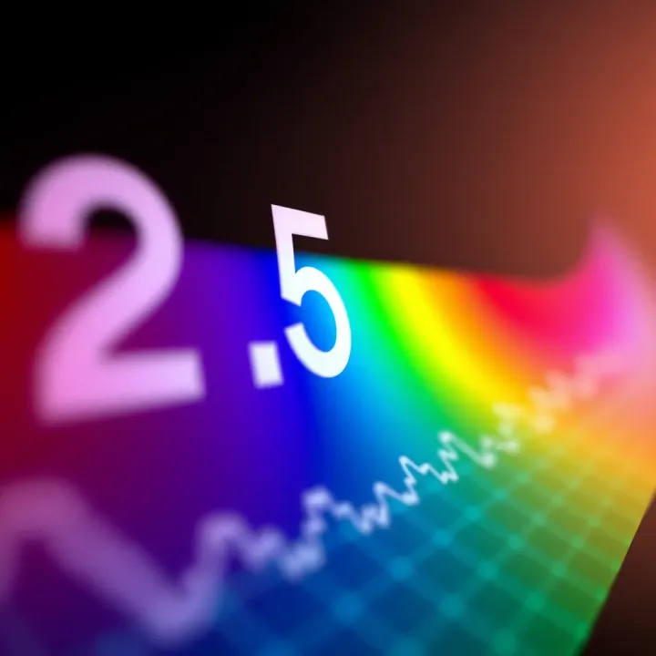 Color Spectrum Demonstrating Maximum Value in RGB Coding Illustration showing color spectrum with a focus on the highest value in RGB color coding